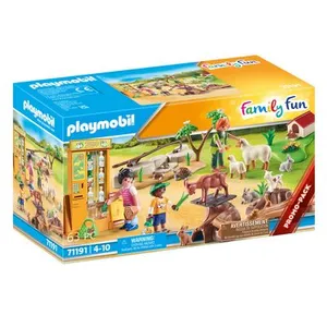 Comparateur de prix : Playmobil Playset Family Fun - Educational farm 71191         63 Pièces TU