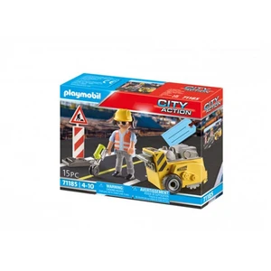 Comparateur de prix : Playmobil Playmobil City Action 71185 - Set cadeau Ouvrier avec scie de sol