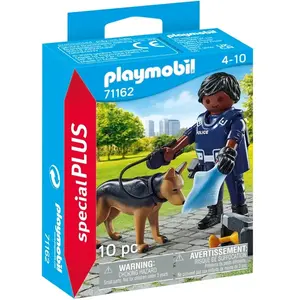 Comparateur de prix : Playmobil Playmobil Special Plus 71162 - Police Avec Chien De Recherche