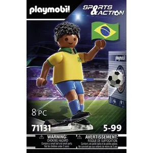 Comparateur de prix : Playmobil 71131 Joueur de football Brésilien
