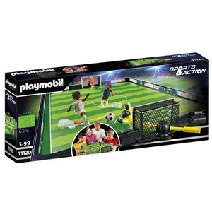 Comparateur de prix : Playset Playmobil Sports & Action Football Pitch 63 pièces 71120 