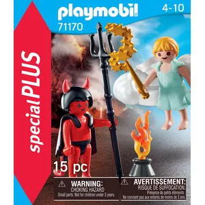 Comparateur de prix : Playmobil Special Plus 71170 Ange et démon