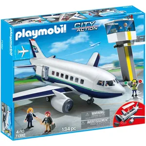 Comparateur de prix : Playmobil Playmobil City Action 71392 - Avion Et Tour De Contrôle