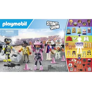 Comparateur de prix : Playmobil Figurines Cascadeurs 71399 : Ensemble Complet avec Accessoires - Neuf