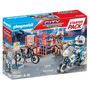 Comparateur de prix : Playmobil Playmobil City Action 71381 - Starter Pack Police