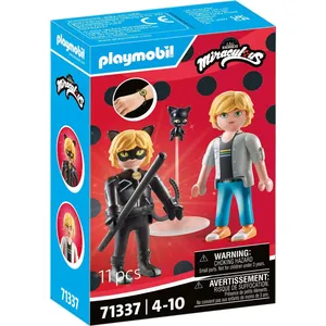 Comparateur de prix : Playmobil Playmobil Miraculous 71337 - Adrien & Chat Noir