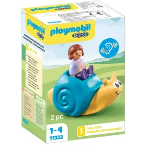 Playmobil Escargot à Bascule 1.2.3 pour Enfants - Jouet Éducatif et Amusant - Neuf pas cher