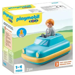 Comparateur de prix : Playmobil Playmobil 123 71323 - Enfant Avec Voiture
