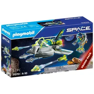 Comparateur de prix : Playmobil Playmobil Space 71370 - Spationaute Et Drone - Promo Pack
