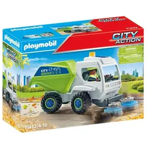 PLAYMOBIL 71432 Balayeuse de voirie - City Action - Dès 4 ans pas cher