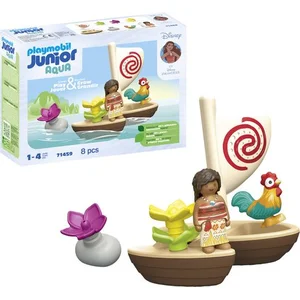 Comparateur de prix : Playmobil junior 71459 vaiana et bateau a voile, disney, des 12 mois