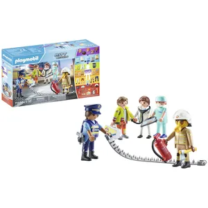 Comparateur de prix : Playmobil City Action 71400 My Figures Héros du quotidien