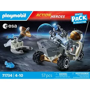 Comparateur de prix : Playmobil Analyse de Roches et Mission Astronautique - Ensemble Complet - Neuf