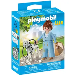 Playmobil Playmobil My Life 71736 - Femme D'affaires Avec Son Dalmatien pas cher