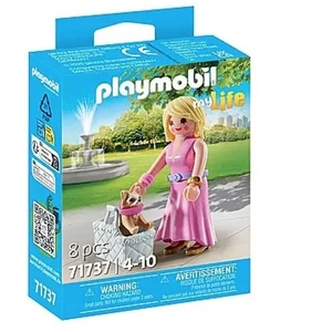 Comparateur de prix : PLAYMOBIL My Life Dame Avec Chihuahua Et Le Panier Pour Le Transport 71737 Multicolor