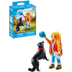 Comparateur de prix : PLAYMOBIL 71738 Jeune fille avec chien de montagne