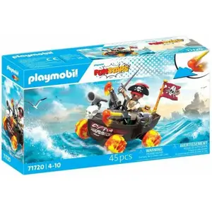 Comparateur de prix : Playmobil 71720 Kart bateau de pirate Funstars 45 pièces Dès 4 ans