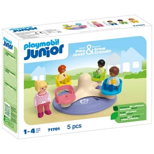 Comparateur de prix : PLAYMOBIL 71701 Junior : Carrousel de chiffres, jeu de construction