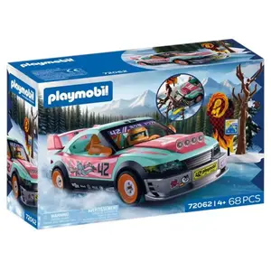 Playmobil 72062 Voiture De Rallye, Véhicule De Course, 68 Pieces, Des 4 Ans pas cher