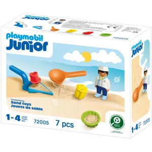 Playmobil Junior Sand Kit De Plage : Le Glacier 72005 pas cher