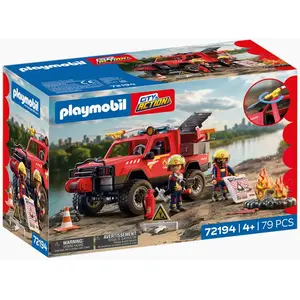 PLAYMOBIL : Camionnette de pompiers