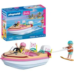 PLAYMOBIL PLAYMOBIL x BarbieTM Bateau d'aventure pas cher