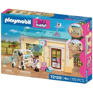 Playmobil I Love Horses Clinique vétérinaire et cheval 72128 PLAYMOBIL