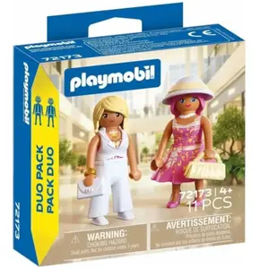PLAYMOBIL DuoPack : Deux amies qui font du shopping pas cher