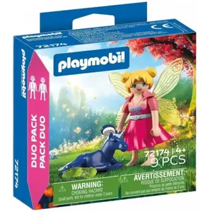 Playmobil DuoPack Fee mit Einhornfohlen pas cher