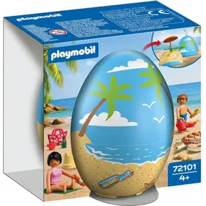 PLAYMOBIL uf ludique : Vacances à la plage pas cher