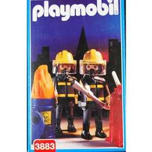 PLAYMOBIL - Pompiers/Unité spéciale pas cher
