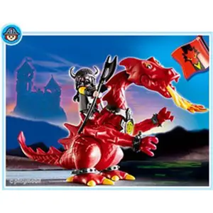 Comparateur de prix : Playmobil - 3327 - Dragon rouge et Chevalier