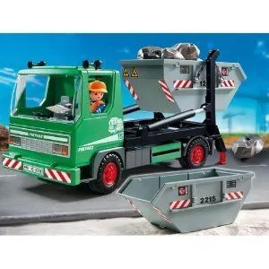 Playmobil Playmobil City Action 3318 - Camion À Bennes Basculantes pas cher