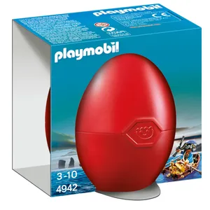 Comparateur de prix : Nikon Playmobil Les  ufs de Pâques 4942 Pirate avec barque et trésor