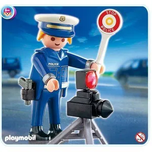 Playmobil Playmobil Special Plus 4902 - Policier Avec Radar pas cher