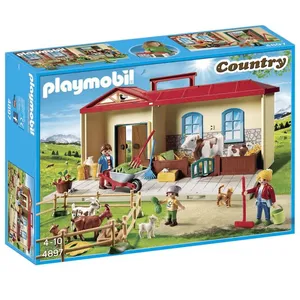 PLAYMOBIL 4897 - Country - Ferme Transportable - Exclusivite - Neuf pas cher