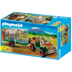 Comparateur de prix : Playmobil 4832 Véhicule de safari avec rhinocéros