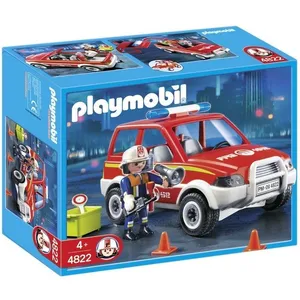 Playmobil 4822 - Voiture De Pompier pas cher