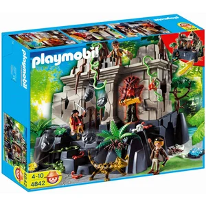 Playmobil Wild Life 4842 - Temple Du Trésor Avec Gardiens pas cher