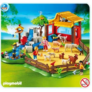 Playmobil City Life 4851 - Parc Animalier Avec Famille pas cher
