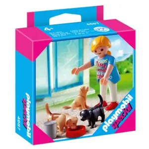 Playmobil Special Plus 4687 - Maman Et Chiots pas cher