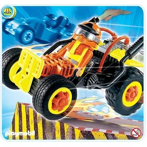 Playmobil Sports Et Action 4182 - Pilote Avec Voiture Transf...