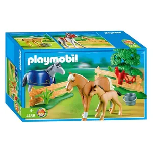 Playmobil Country 4188 - Famille De Chevaux pas cher