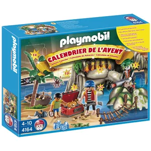 Playmobil Christmas 4164 - Calendrier De L'avent Trésor Des Pirates pas cher