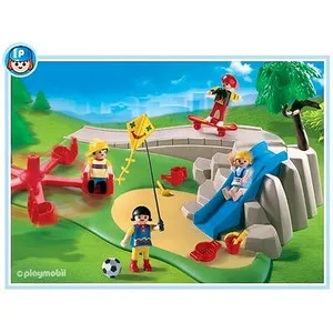 PLAYMOBIL 4132 - City Life - Superset enfant / Aire de jeux pas cher