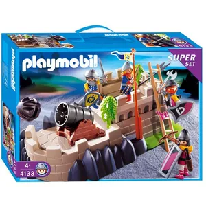 Comparateur de prix : Playmobil Playmobil Knights 4133 - Chevaliers Avec Tour De Défense