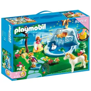 PLAYMOBIL® SuperSet Parc du château de conte de fées 4137 Taille :taille unique pas cher
