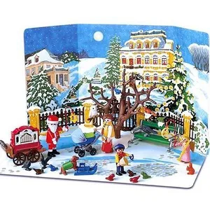 Playmobil Christmas 4152 - Calendrier De L'avent Jeux De Neige pas cher