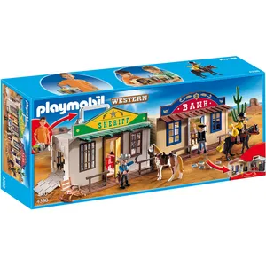 Playmobil Western 4398 - Coffret De Cow-Boy Transportable pas cher