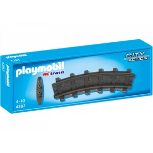 Comparateur de prix : Playmobil Playmobil 4387 - 2 Rails Courbes - Pour Trains 4010 Et 4011